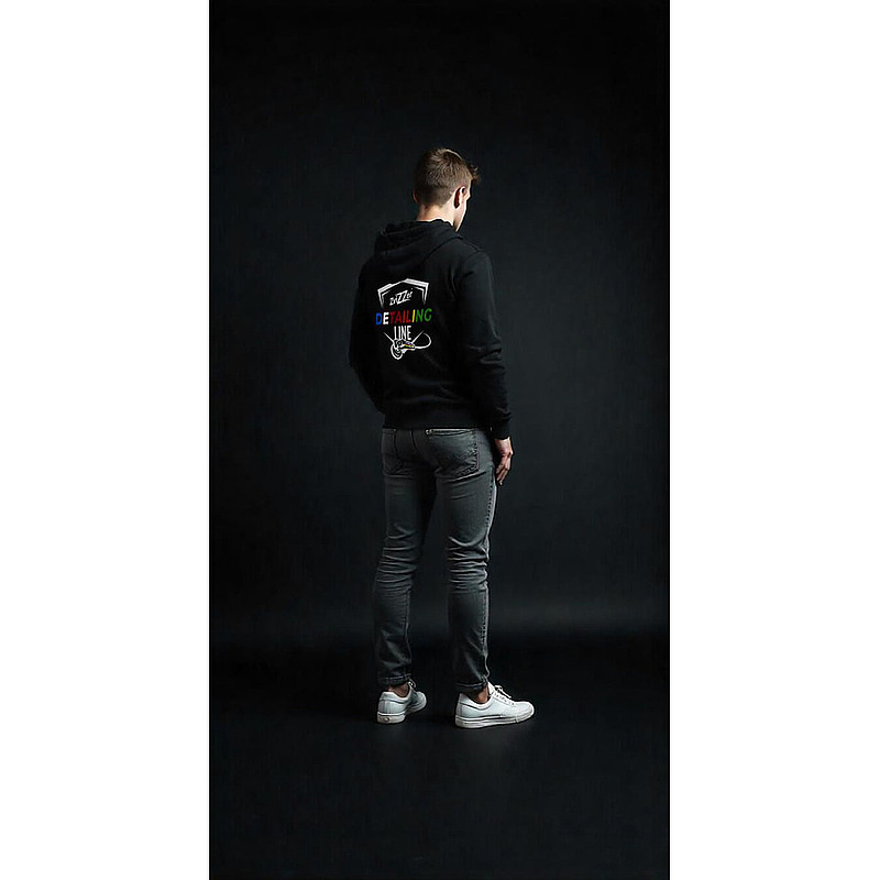 Худи Detailing оверсайз Zvizzer Цвет черный разм. М 