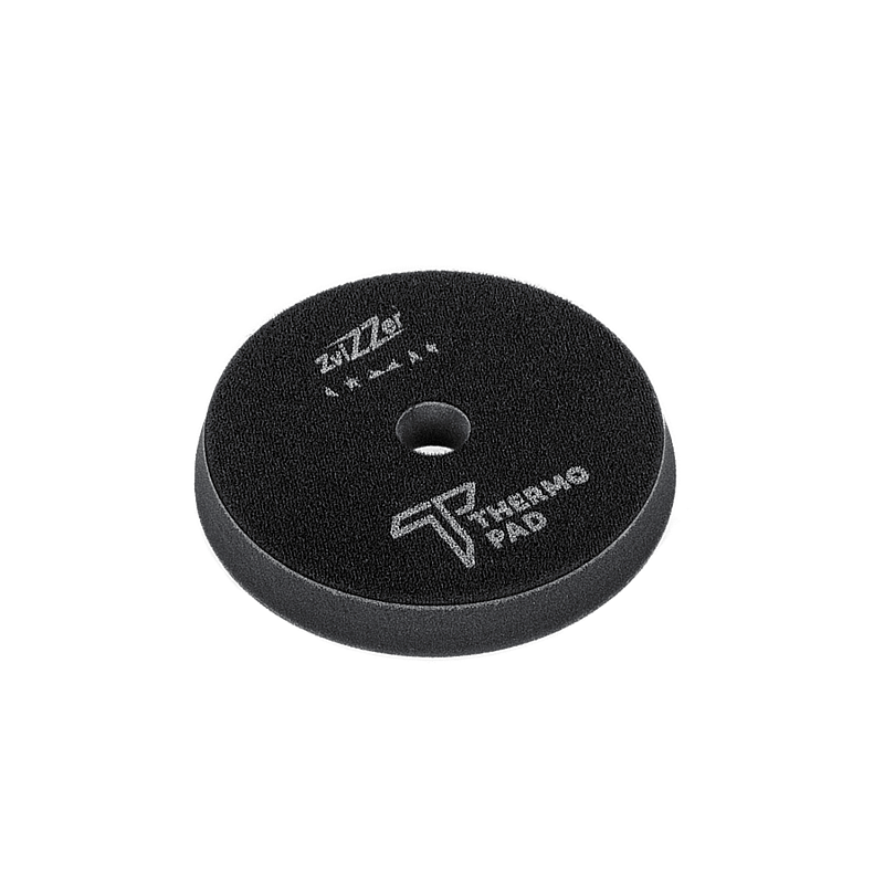 Zvizzer Thermo Pads ULTRA SOFT 130-140/20/125мм, 1 шт. Полировальный термостойкий поролоновый чёрный круг ультра мягкий 5 kPa.