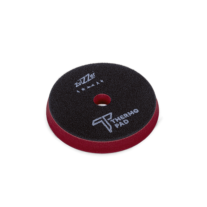 Zvizzer Thermo Pads SOFT 130-140/20/125мм, 1 шт. Полировальный термостойкий поролоновый бордовый круг мягкий 8 kPa.
