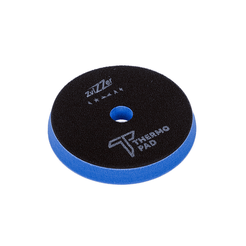 Zvizzer Thermo Pads MEDIUM 150мм 155-160/20/150мм, 1 шт. Полировальный термостойкий поролоновый синий круг средней плотности 13 kPa.