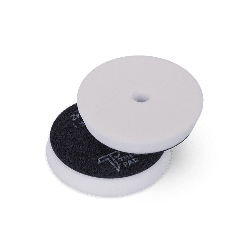 Zvizzer Thermo Pads MEDIUM HARD 85-90/20/80мм Комплект 2 шт. Полировальный термостойкий поролоновый белый круг жесткий 16 kPa.