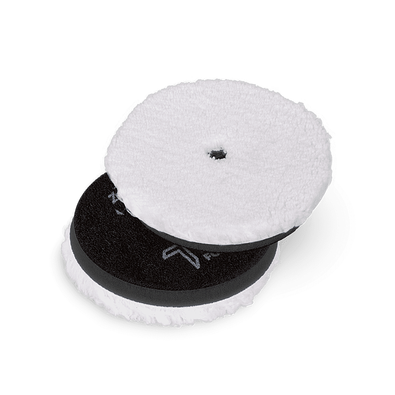 Zvizzer Thermo Microfiber 160/20/150мм Комплект 2шт.  Полировальный круг микрофра короткая  на мягком Termo поролоне с липучкой.