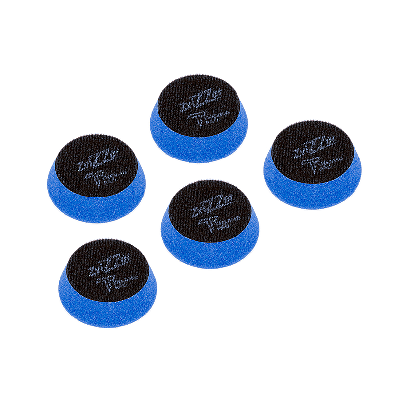 Zvizzer Thermo Pads MEDIUM 55/20/35мм Комплект 5 шт. Полировальный термостойкий поролоновый синий круг средней плотности 13 kPa.