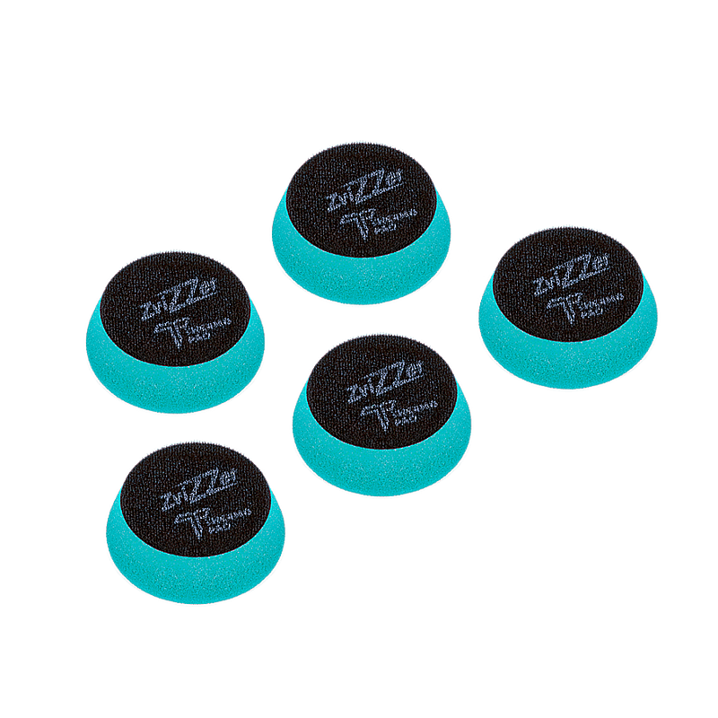 Zvizzer Thermo Pads HEAVY 55/20/35мм Комплект 5 шт. Полировальный термостойкий поролоновый зелёный круг жёсткий 22 kPa.