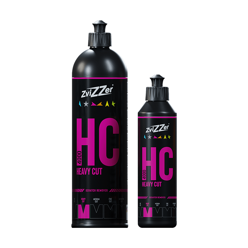 Крупноабразивная полировальная паста Heavy Cut 4000 для удаления крупных царапин, 250 мл