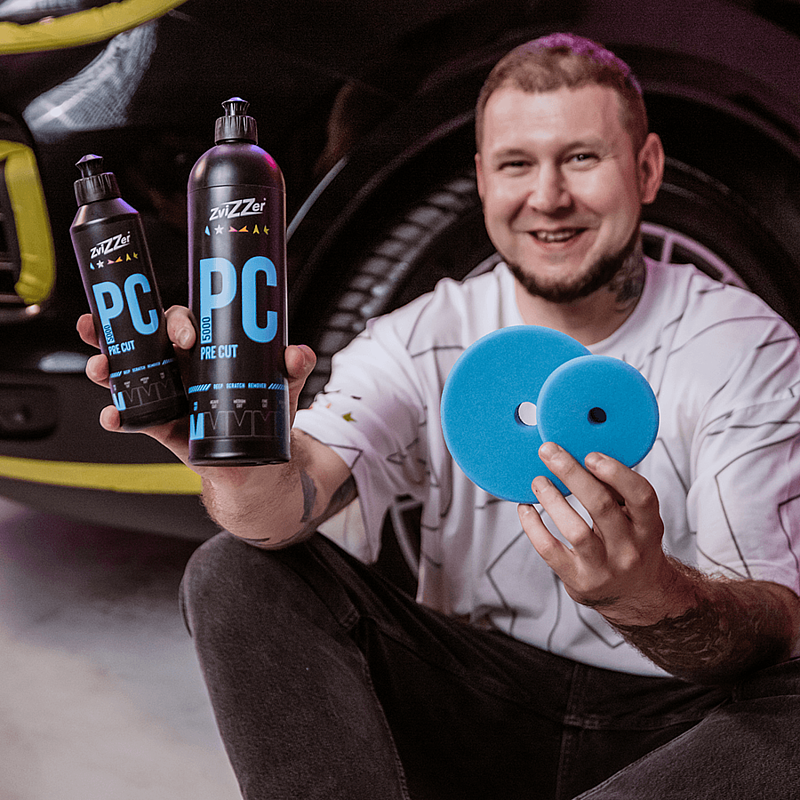 Высокоабразивная полировальная паста Pre Cut 5000 для удаления очень глубоких царапин, 750 мл