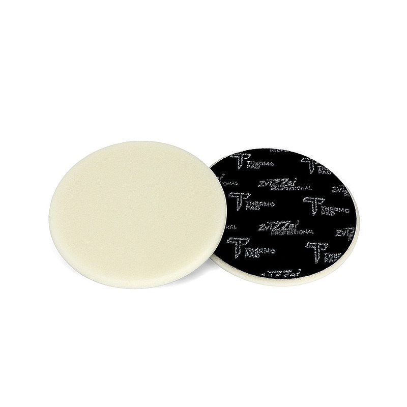 Средне-жёсткий круг для роторной машинки 150мм (150/12) - Thermo rotary белый Комплект 2шт.