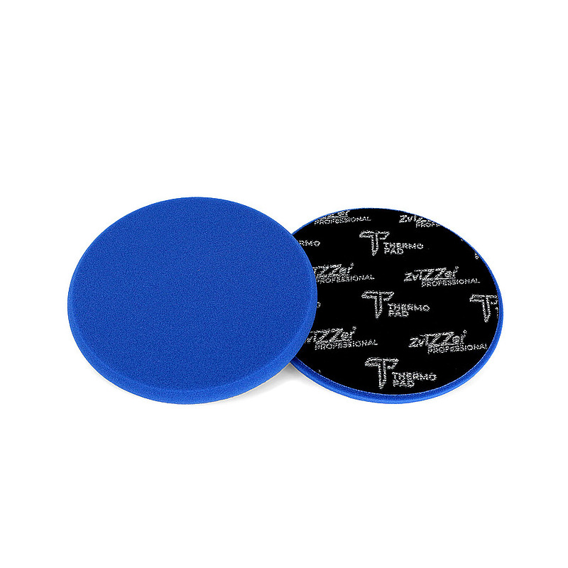 Средне-жёсткий круг для роторной машинки 150мм (150/12) - Thermo rotary синий Комплект 2шт.