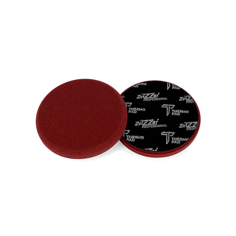 Мягкий круг для роторной машинки 125мм (140/20/125) - Thermo rotary бордовый Комплект 2шт.