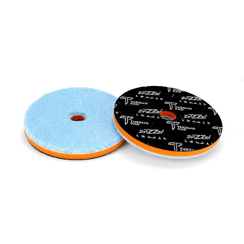 Круг из натурального и синтетического меха на поролоновой подложке для эксцентриковой машинки 150мм (160/15) Комплект 2шт.- Detailing Thermo