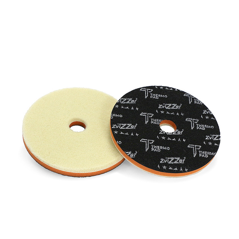 Круг из синтетического меха на поролоновой подложке для эксцентриковой машинки 150мм (160/15) Компл.2шт. - Detailing Thermo