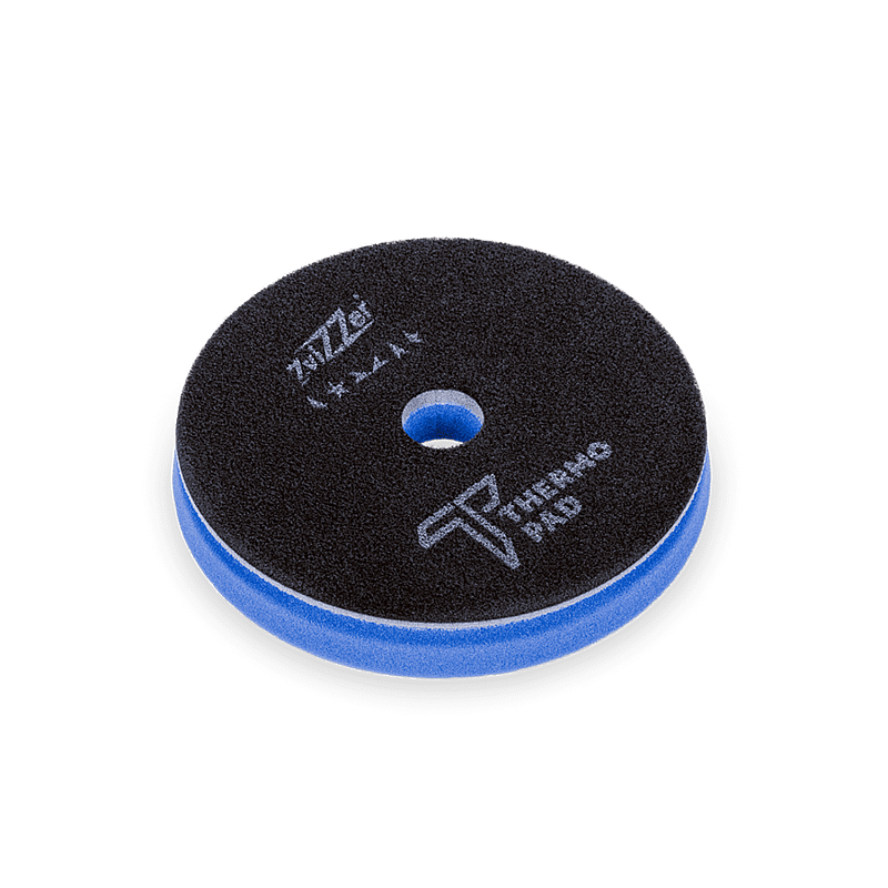Zvizzer Thermo ALLROUNDER Pads MEDIUM 140/20/125мм Комплект 2 шт. Полировальный термостойкий поролоновый синий круг средней плотности 13 kPa.