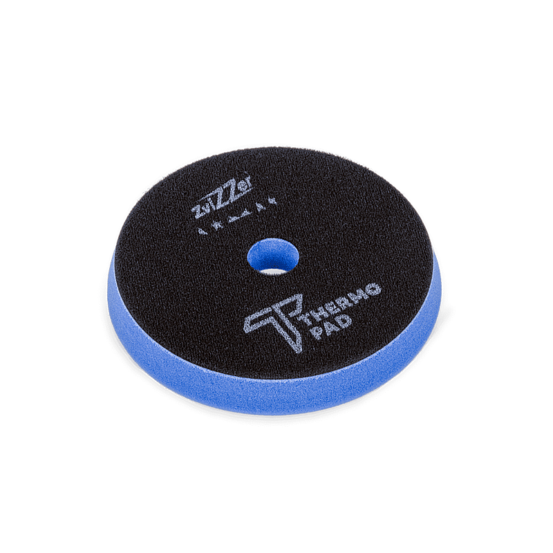 Zvizzer Thermo Pads MEDIUM 150мм 155-160/20/150мм Комплект 2 шт. Полировальный термостойкий поролоновый синий круг средней жесткости 13 kPa.
