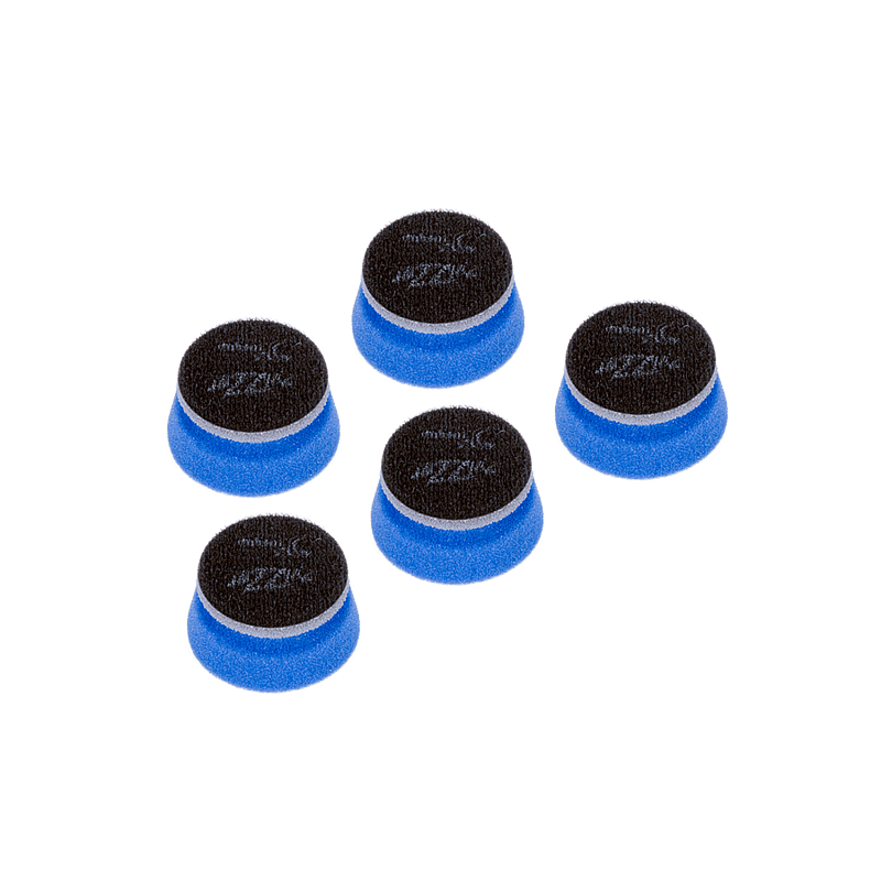 Zvizzer Thermo ALLROUNDER Pads MEDIUM 55/20/35мм Комплект 5 шт. Полировальный термостойкий поролоновый синий круг средней плотности 13 kPa.
