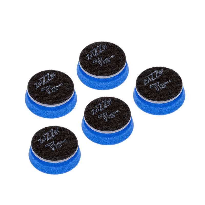 Zvizzer Thermo ALLROUNDER Pads MEDIUM 70/20/55мм Комплект 5 шт. Полировальный термостойкий поролоновый синий круг средней плотности 13 kPa.