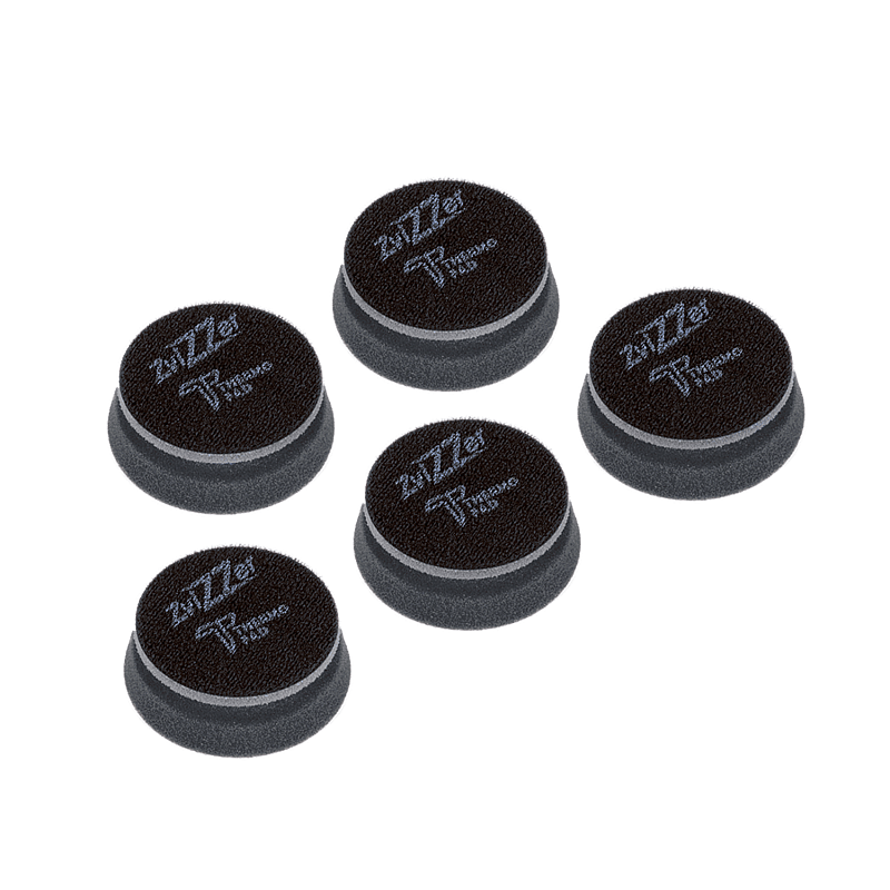Zvizzer Thermo ALLROUNDER Pads ULTRA SOFT 70/20/55мм Комплект 5 шт. Полировальный термостойкий поролоновый чёрный круг ультра мягкий 5 kPa.