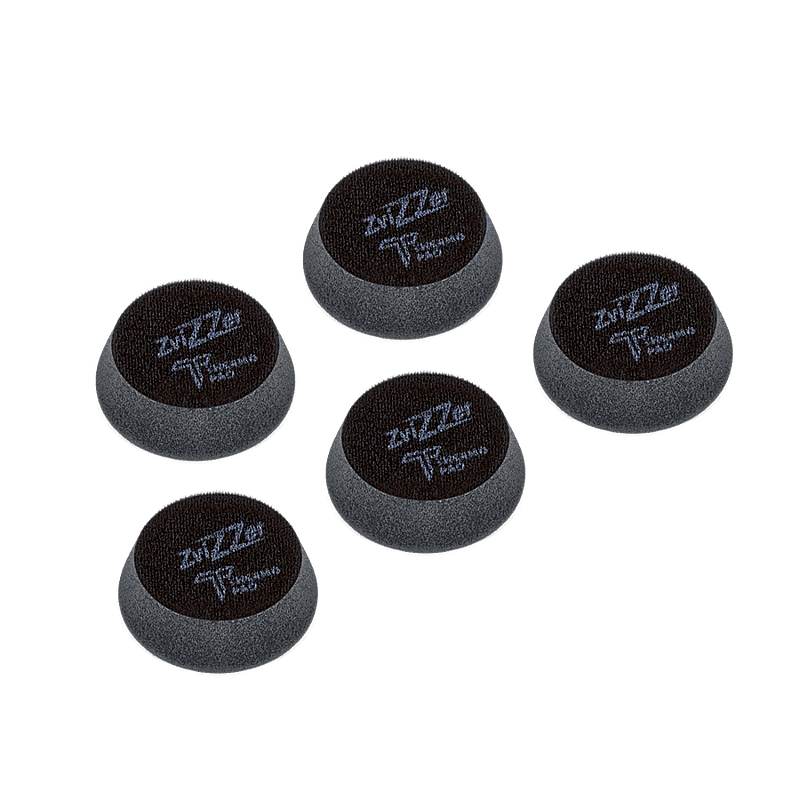 Zvizzer Thermo Pads ULTRA SOFT 60-70/20/55мм Комплект 5 шт. Полировальный термостойкий поролоновый чёрный круг ультра мягкий 4 kPa.
