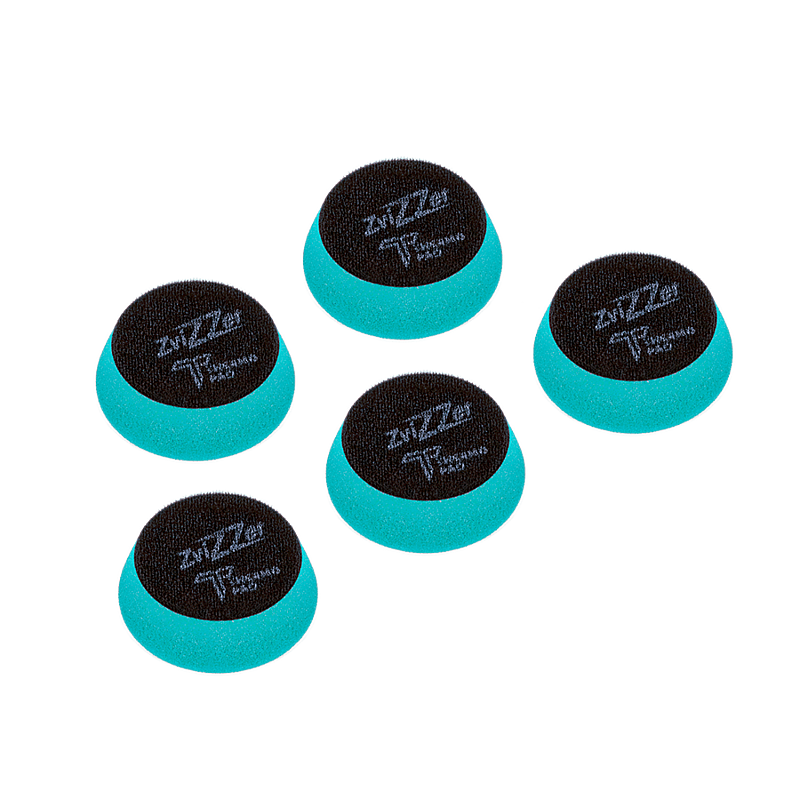 Zvizzer Thermo Pads HEAVY 60-70/20/55мм Комплект 5 шт. Полировальный термостойкий поролоновый зелёный круг жёсткий 22 kPa.