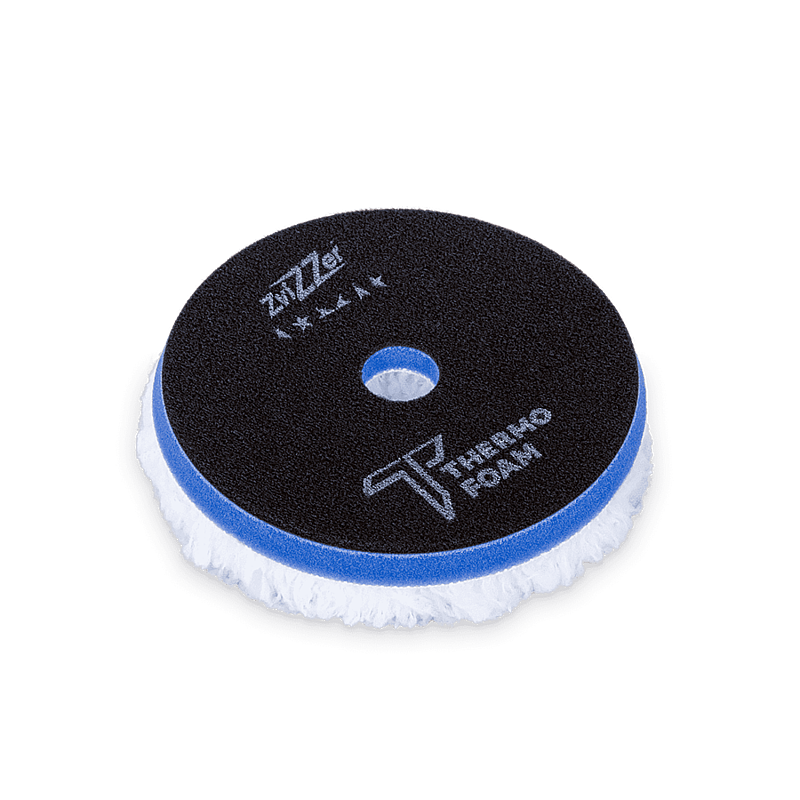 Zvizzer Thermo Microfiber 160/30/150мм Комплект 2шт. Полировальный микрофибровый круг на полутвёрдом Termo поролоне с липучкой.
