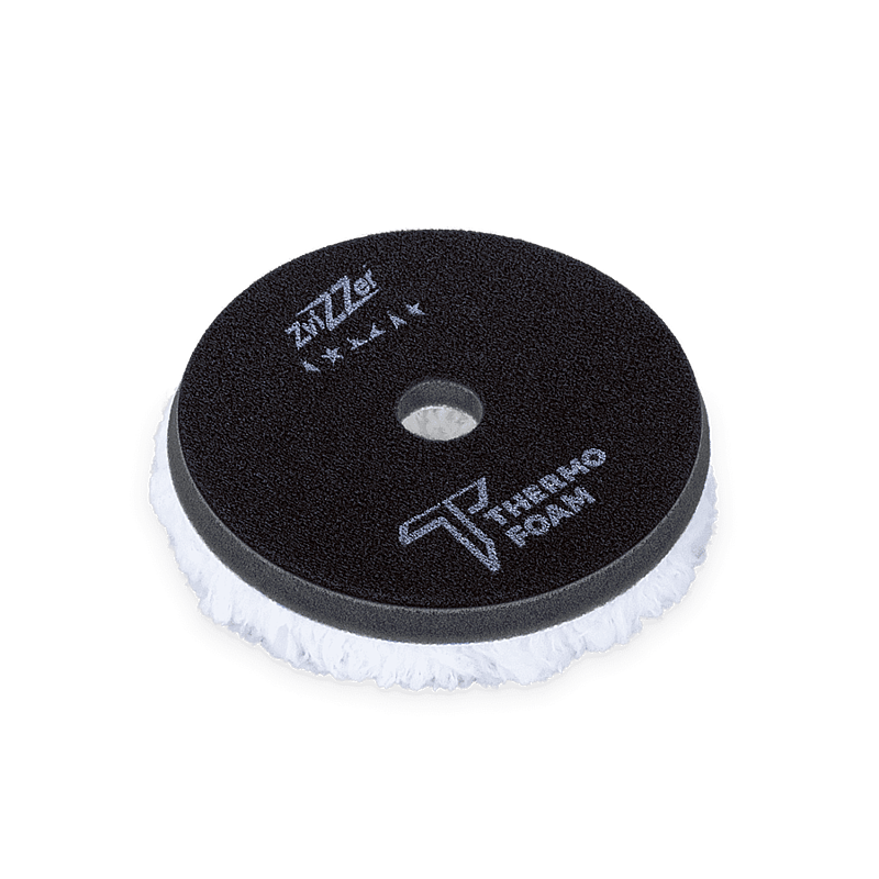 Zvizzer Thermo Wool 160/25/150мм Комплект 2 шт. Полировальный круг из натурального меха на мягком Termo поролоне с липучкой.