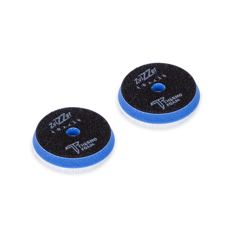 Zvizzer Thermo Wool 90/15/80мм. Комплект 2 шт. Полировальный круг из натурального стриженого меха на полутвёрдом Termo поролоне с липучкой.