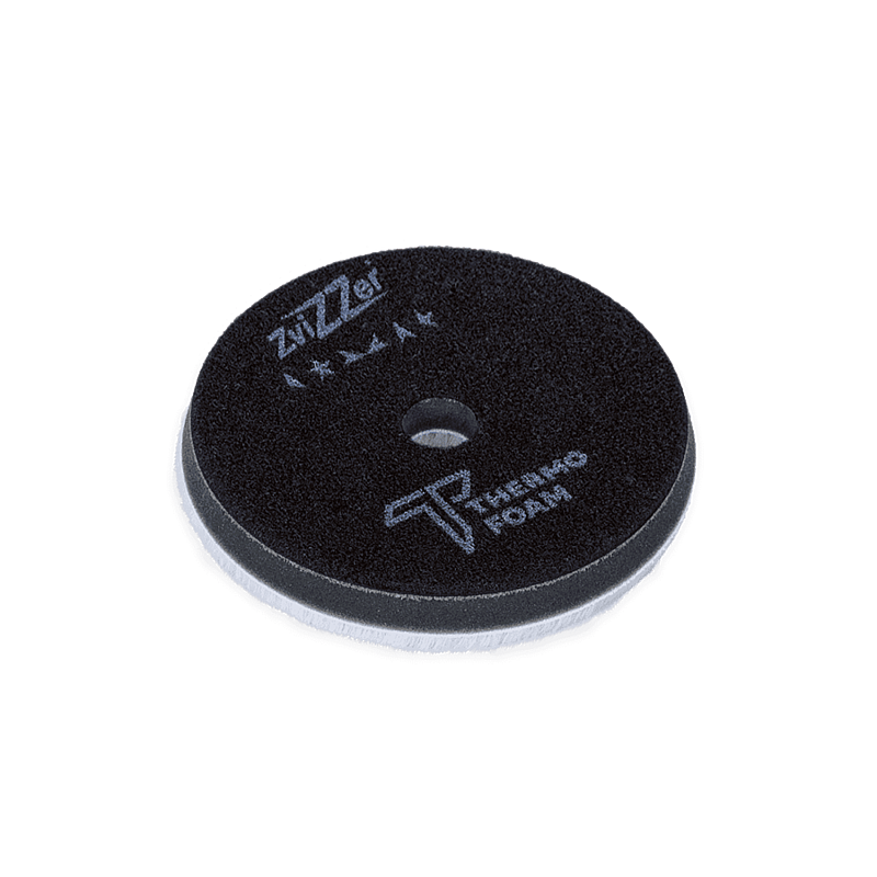 Zvizzer Thermo Wool 140/15/125мм Комплект 2 шт. Полировальный круг из натурального стриженого меха на мягком Termo поролоне с липучкой.