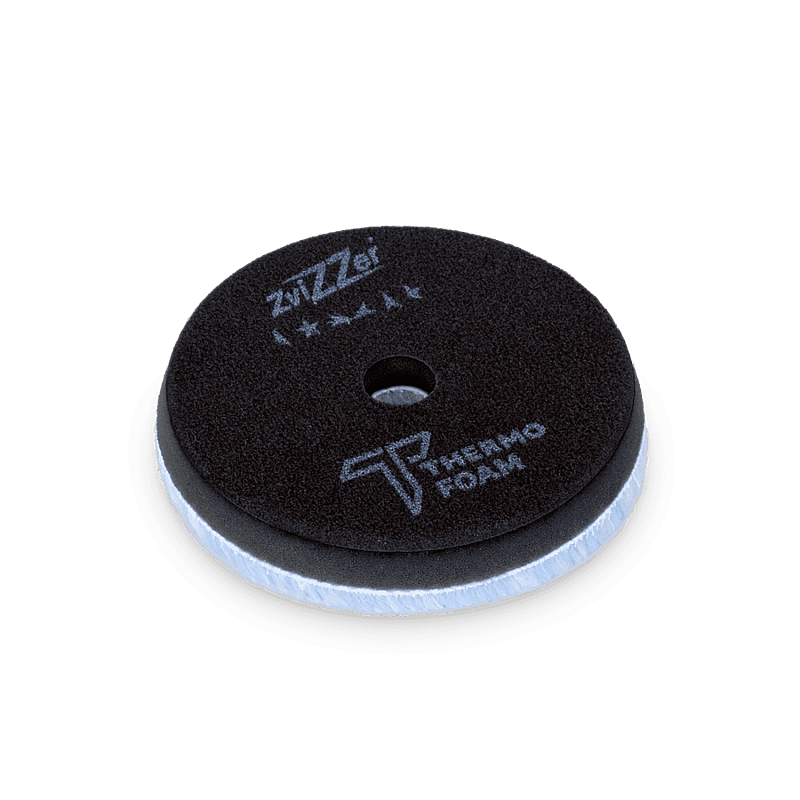 Zvizzer Thermo Hybrid 140/15/125мм Комплект 2 шт. Полировальный гибридный круг из натурального и искусственного меха на мягком Thermo поролоне с липучкой.