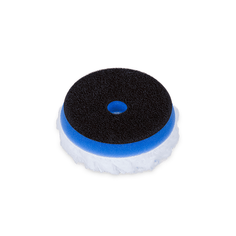 Zvizzer Thermo Microfiber 90/30/80мм Комплект 2шт. Полировальный микрофибровый круг на полутвёрдом Termo поролоне с липучкой.