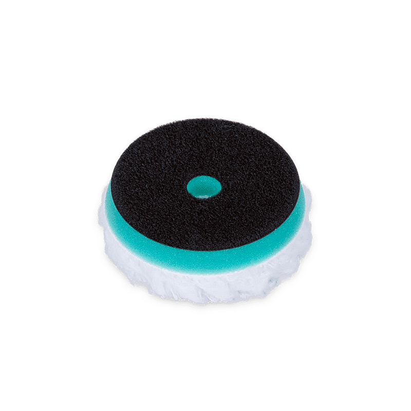 Zvizzer Thermo Microfiber 90/30/80мм Комплект 2шт. Полировальный микрофибровый круг на твёрдом Termo поролоне с липучкой.