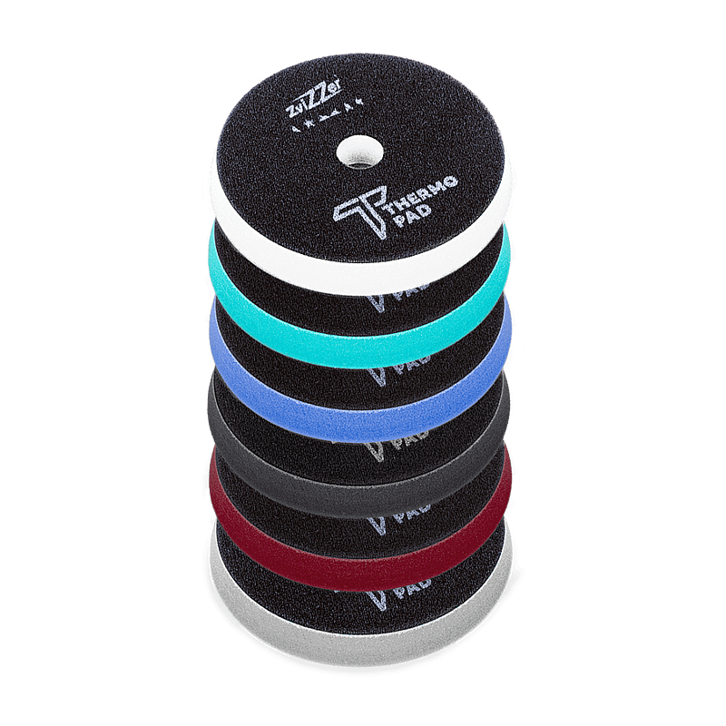 Zvizzer Thermo KIT Pads 140/20/125мм. Комплект 6 шт. поролон термостойкий, кругов 6 степеней плотности 5-20kPa