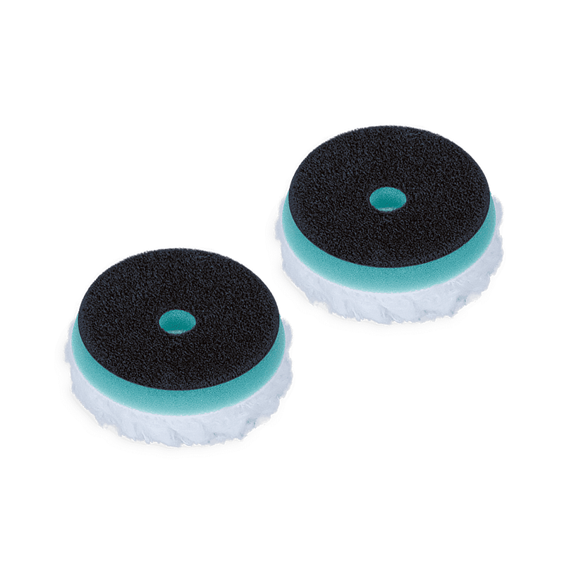 Zvizzer Thermo Microfiber 90/30/80мм Комплект 2шт. Полировальный микрофибровый круг на твёрдом Termo поролоне с липучкой.