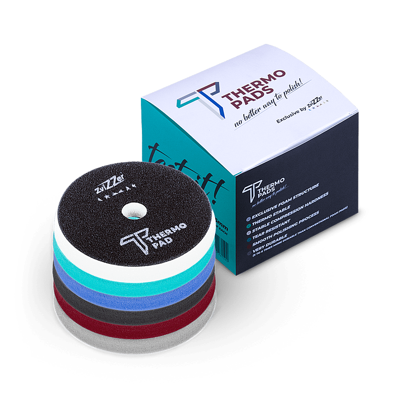 Zvizzer Thermo KIT Pads 140/20/125мм. Комплект 6 шт. поролон термостойкий, кругов 6 степеней плотности 5-20kPa