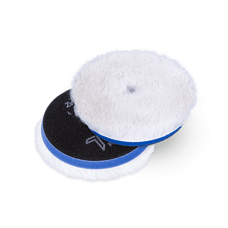 Zvizzer Thermo Microfiber 140/30/125мм Комплект 2шт. Полировальный микрофибровый круг на полутвёрдом Termo поролоне с липучкой.