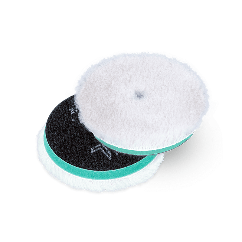 Zvizzer Thermo Microfiber 140/30/125мм Комплект 2шт. Полировальный микрофибровый круг на твёрдом Termo поролоне с липучкой.