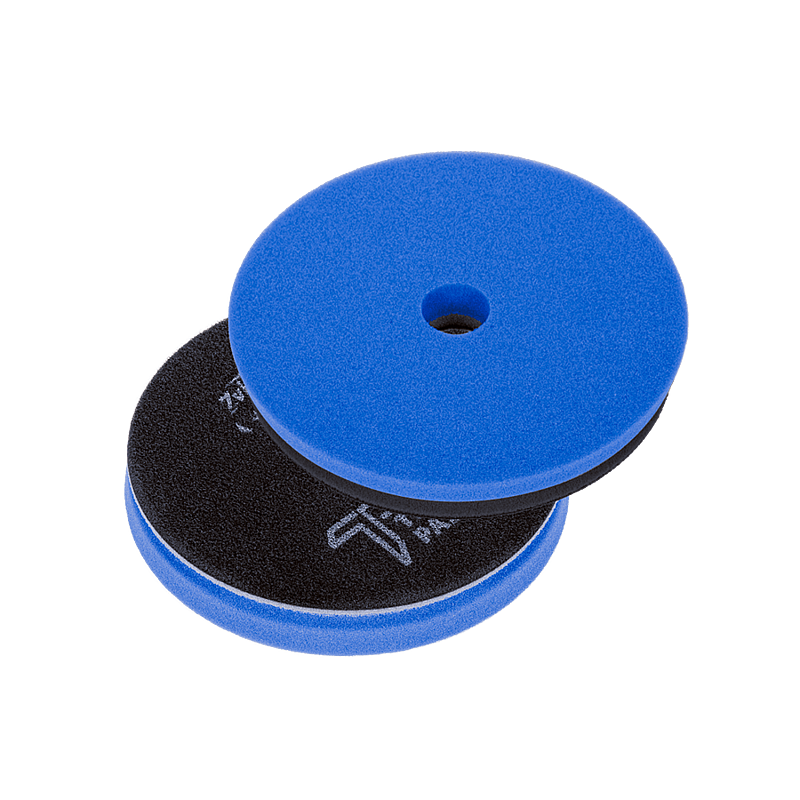 Zvizzer Thermo ALLROUNDER Pads MEDIUM 140/20/125мм Комплект 2 шт. Полировальный термостойкий поролоновый синий круг средней плотности 13 kPa.
