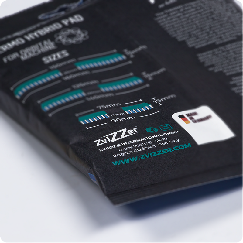 Гибридный меховой круг для эксцентриковой машинки на жёстком поролоне 125мм (140/15) - Thermo Hybrid Wool