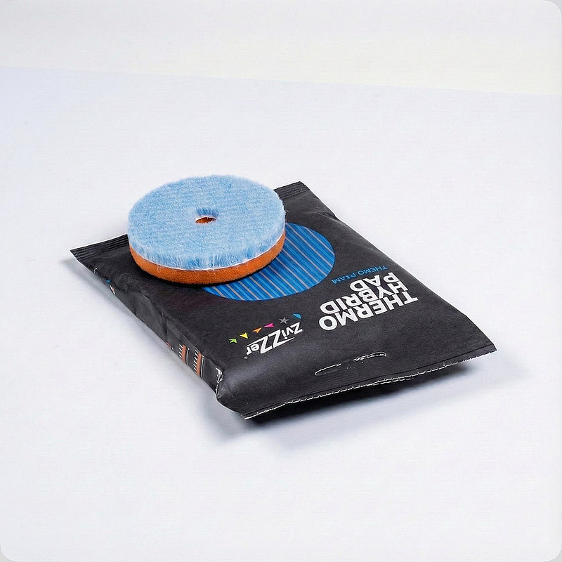 Круг из натурального и синтетического меха на поролоновой подложке для эксцентриковой машинки 125мм (130/15)