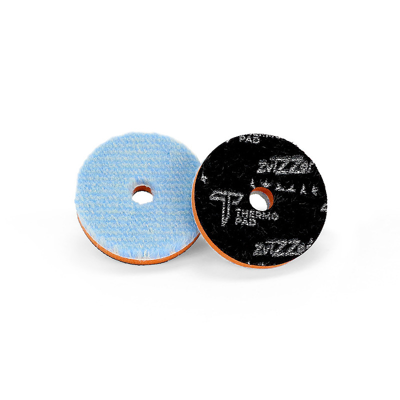 Круг из натурального и синтетического меха на поролоновой подложке для эксцентриковой машинки 80мм (80/15) - Detailing Thermo