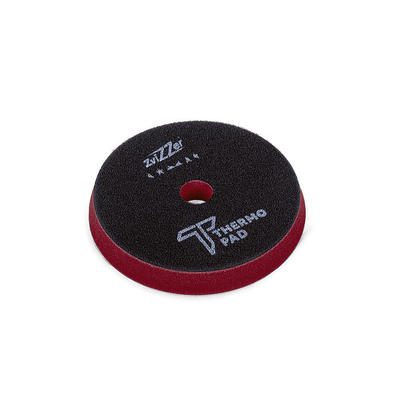 Zvizzer Thermo Pads SOFT 130-140/20/125мм Компл.2 шт. Полировальный термостойкий поролоновый бордовый круг мягкий 8 kPa.
