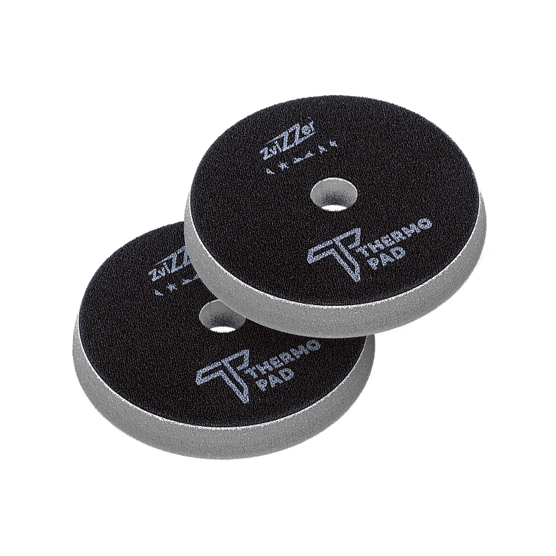 Zvizzer Thermo Pads ULTRA HARD 130-140/20/125мм Компл.2 шт. Полировальный термостойкий поролоновый серый круг ультра жёсткий 25 kPa.