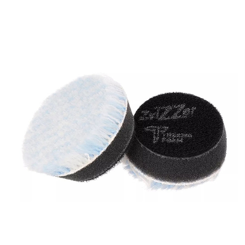 Zvizzer Thermo Hybrid 55/15/35мм Комплек5 шт. Полировальный гибридный круг из натурального и искусственного меха на мягком Termo поролоне с липучкой.