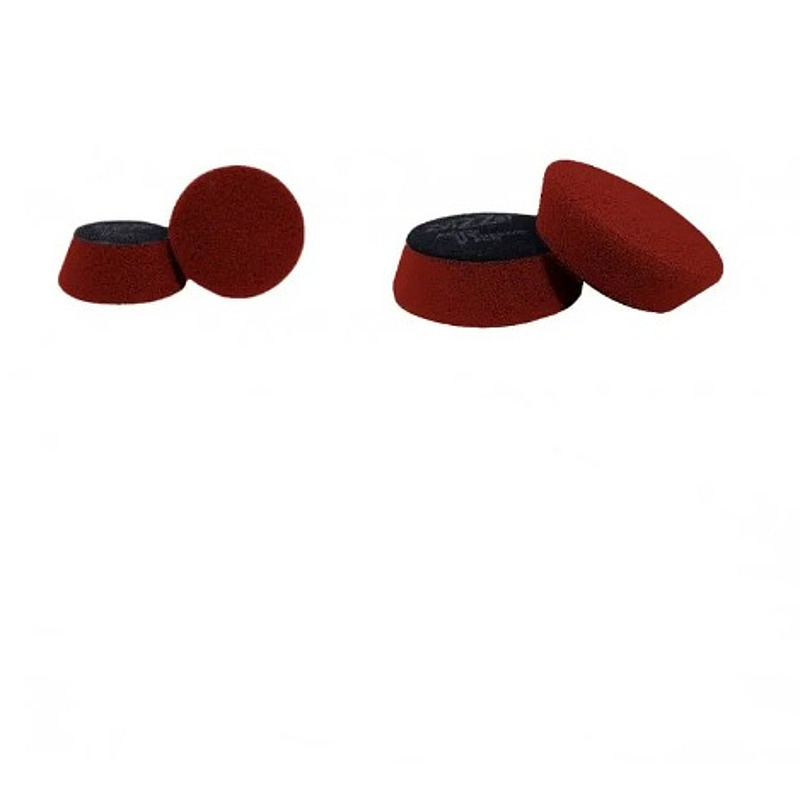 Zvizzer Thermo Pads SOFT 55/20/35мм Комплект 5 шт. Полировальный термостойкий поролоновый бордовый круг мягкий 8 kPa.