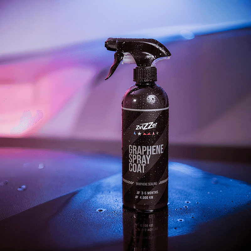 Быстрая полимерная защита автомобиля Graphen Spray Coat, 500 ml