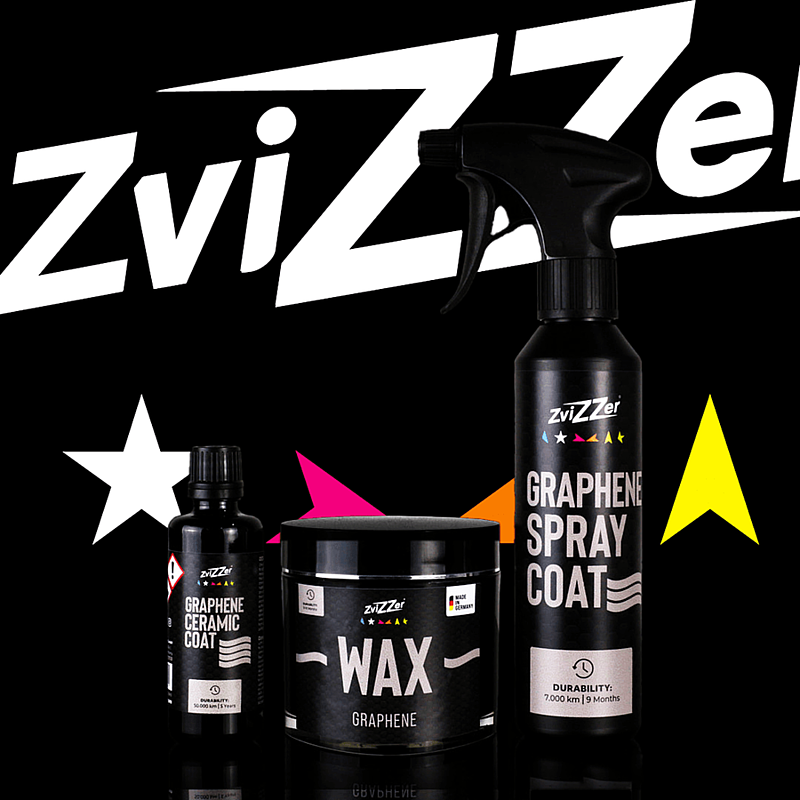 Быстрая полимерная защита автомобиля Graphen Spray Coat, 500 ml