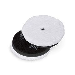 Zvizzer Thermo Microfiber 140/20/125мм Комплект 2шт.  Полировальный круг микрофра короткая  на мягком Termo поролоне с липучкой.