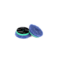 Меховой круг для роторной машинки на жёском поролоне 76мм (90/25) - Thermo Nano Wool Комплект 2шт.