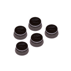 Zvizzer Thermo ALLROUNDER Pads ULTRA SOFT 55/20/35мм Комплект 5 шт. Полировальный термостойкий поролоновый чёрный круг ультра мягкий 5 kPa.