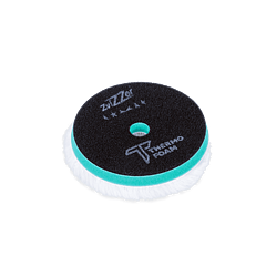 Zvizzer Thermo Wool 140/25/125мм Комплект 2 шт. Полировальный круг из натурального меха на твёрдом Termo поролоне с липучкой.
