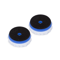 Zvizzer Thermo Microfiber 90/30/80мм Комплект 2шт. Полировальный микрофибровый круг на полутвёрдом Termo поролоне с липучкой.