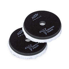 Zvizzer Thermo Wool 160/25/150мм Комплект 2 шт. Полировальный круг из натурального меха на мягком Termo поролоне с липучкой.